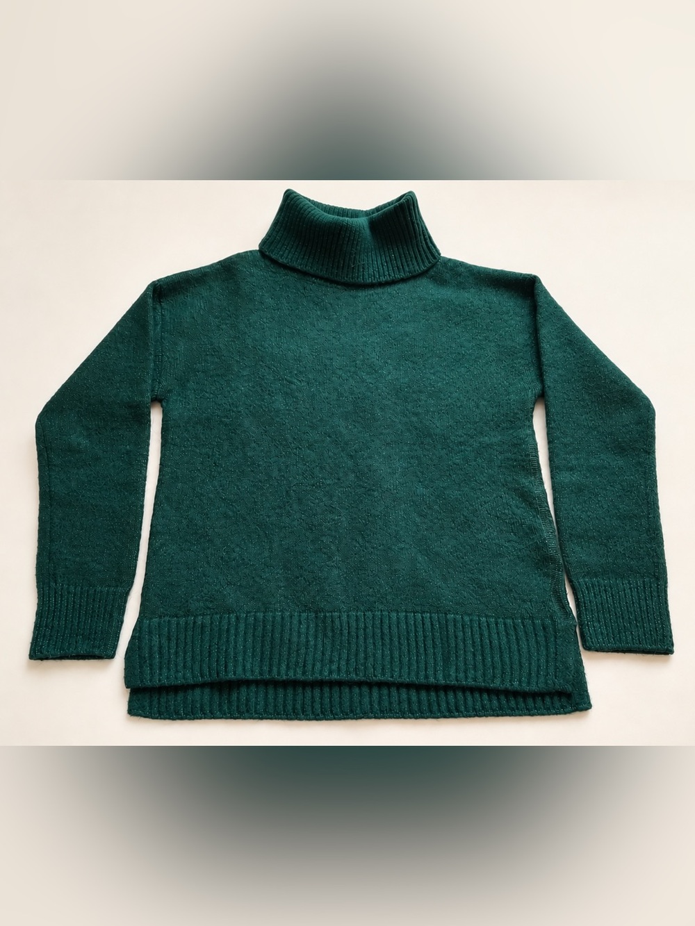 Denver Hayes Green Turtleneck Sweater Women’s Small